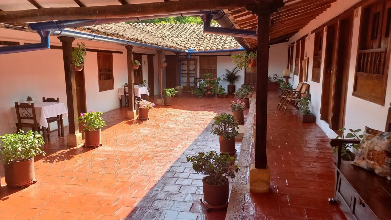 Hotel Casa Del Marquez De Bahichala Barichara Exterior photo