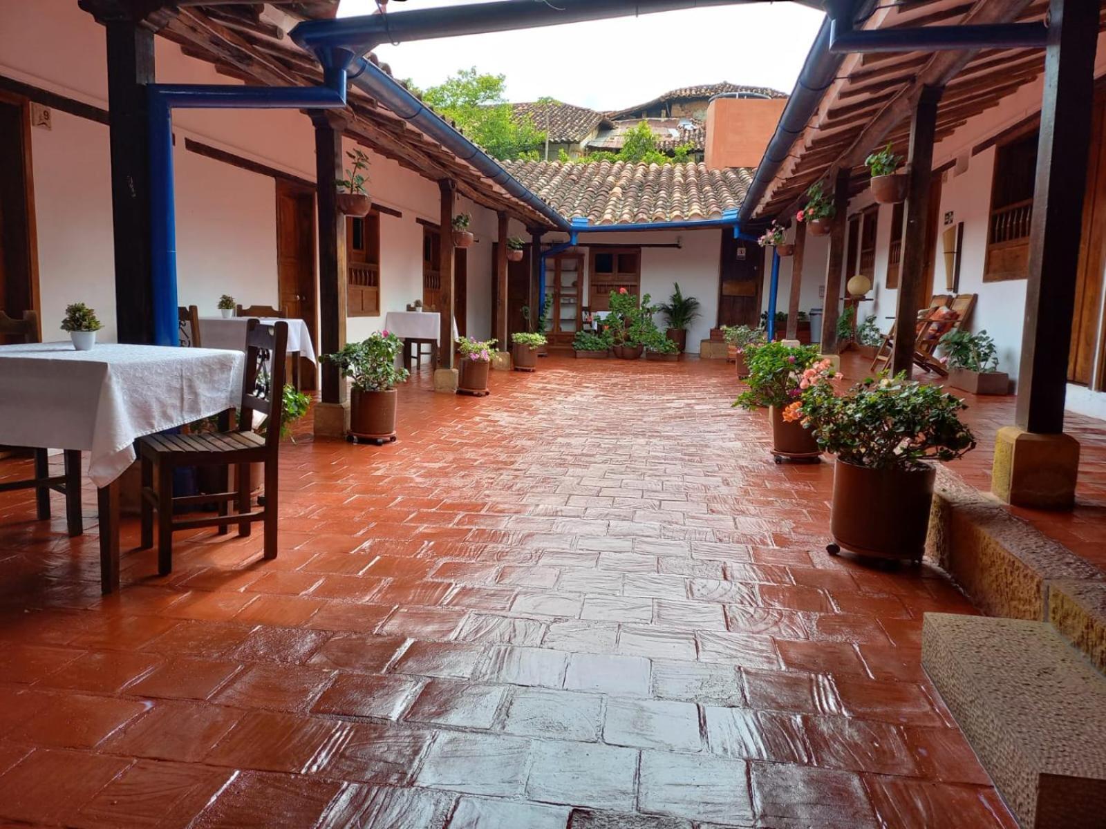 Hotel Casa Del Marquez De Bahichala Barichara Exterior photo